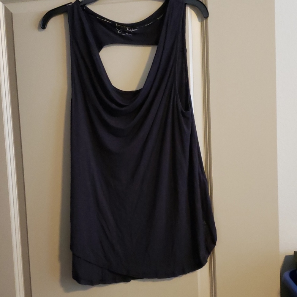 Jessica Simpson keyhole back top